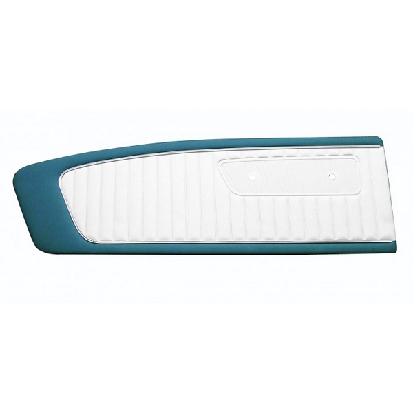 1965 Mustang Standard Door Panels, Vinyl (Two-Tone Version) -Coupe